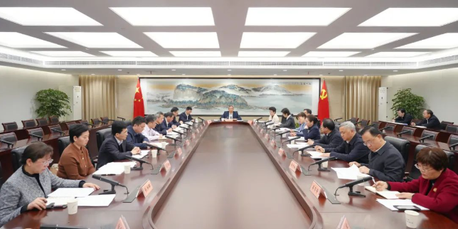 市委黨的建設工作領導小組召開會議